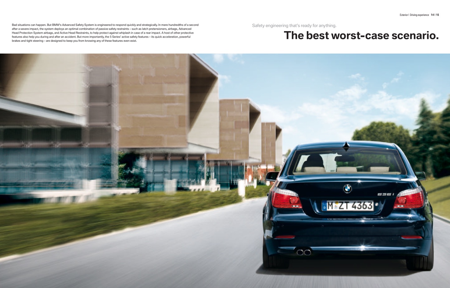 2010 BMW 5-Series Brochure Page 4